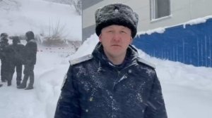 На Камчатке мужчина погиб под снежными массами в центре Петропавловска-Камчатского