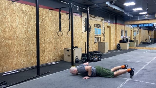 Бёрпи + отжимание / Burpee + push up смотреть онлайн