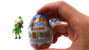 ASMR Распаковка 6 фигурок Plymobil Kinder Surprise DC