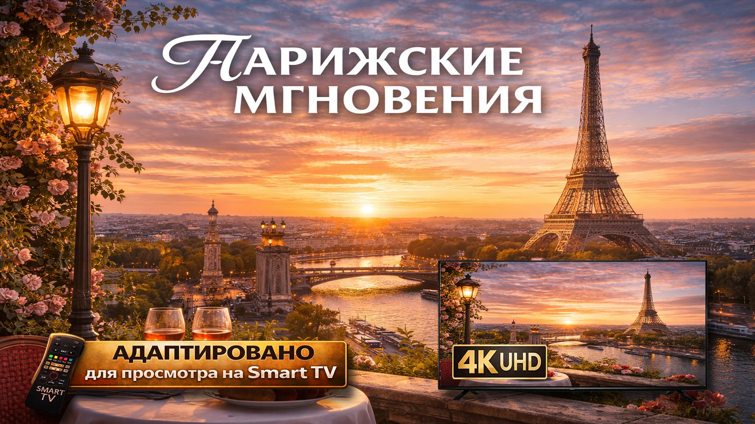 Парижские мгновения | Видео 4K (UHD) смотреть онлайн