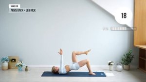 growingannanas 20 MIN PILATES EXPRESS WORKOUT - Full Body, Low Impact, No Equipment