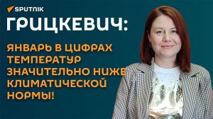 Грицкевич: январь в цифрах температур значительно ниже климатической нормы!