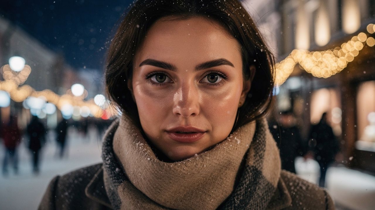 Новогодние украшения Москвы 2026 прогулка по Арбату  🎆✨ смотреть онлайн