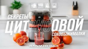 Свежий цитрусовый сок каждый день — гайд по соковыжималке RAWMID Mini RMJ-02