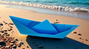 Как сделать бумажный кораблик