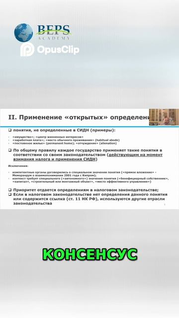 Автономное значение терминов в СИДН: ловушка для тех кто читает только НК РФ