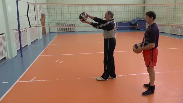Волейбол обучение. Нападающий удар. Как правильно делать замах при ударе смотреть онлайн