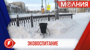 Бытовые отходы загрязняют улицы Тарко‑Сале