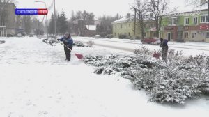 Снегоборьба в Харцызске
