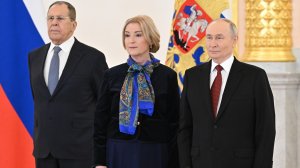 Владимир Путин Церемония вручения верительных грамот, Кремль, 15 января 2026 года