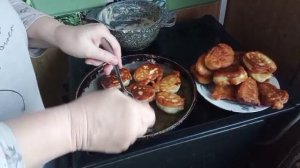 НАПЕКЛА ПЫШНЫХ ОЛАДЕЙ//ОТВЕТИЛА на КОММЕНТАРИЙ.Жизнь в деревне.