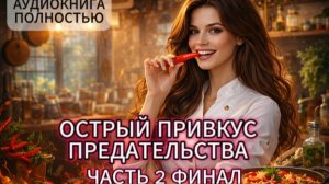 ОСТРЫЙ ПРИВКУС ПРЕДАТЕЛЬСТВА | ЧАСТЬ 2 ФИНАЛ | АУДИОКНИГА ПОЛНОСТЬЮ | ЛЮБОВНЫЙ РОМАН
