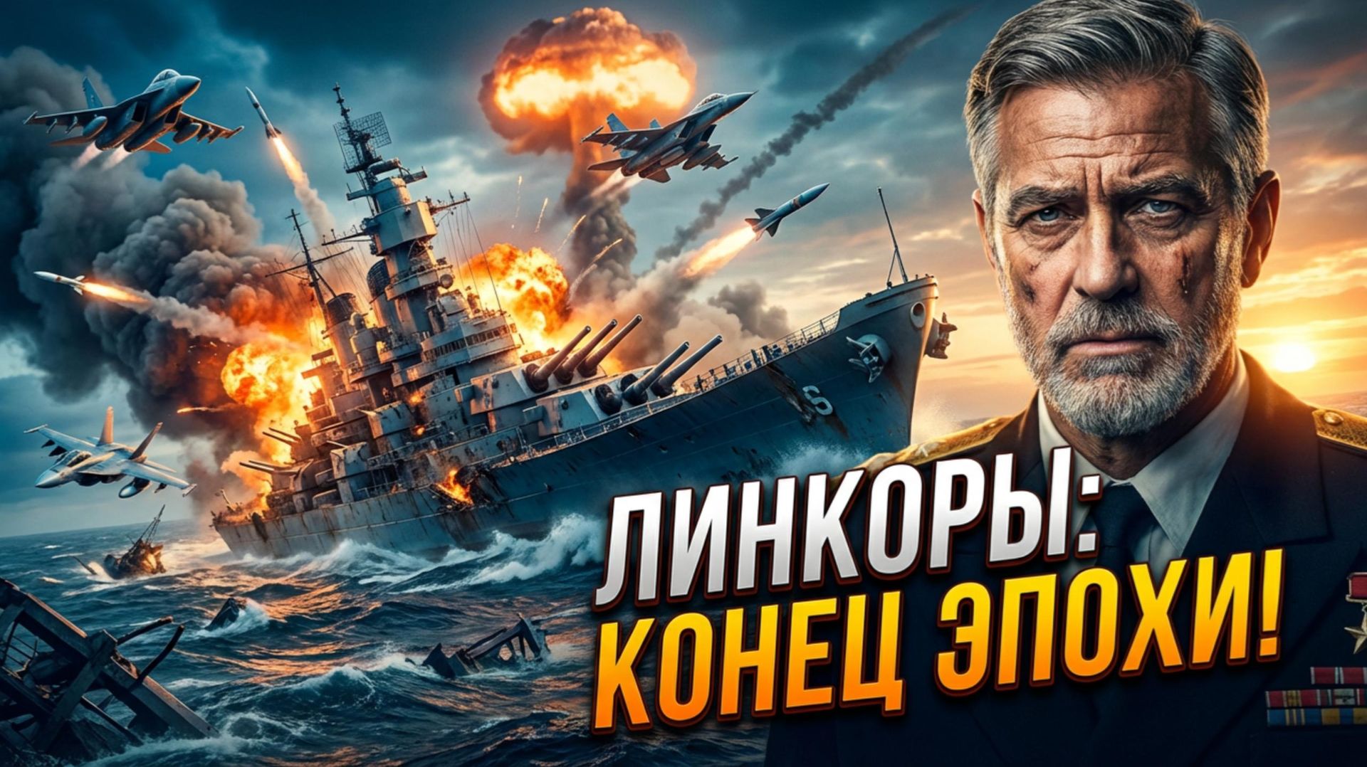 💥🛩️ Стальные гиганты против крылатой смерти: Роковой поединок, убивший линкоры смотреть онлайн