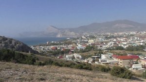 Крым. Судак. Вид с горы Алчак.