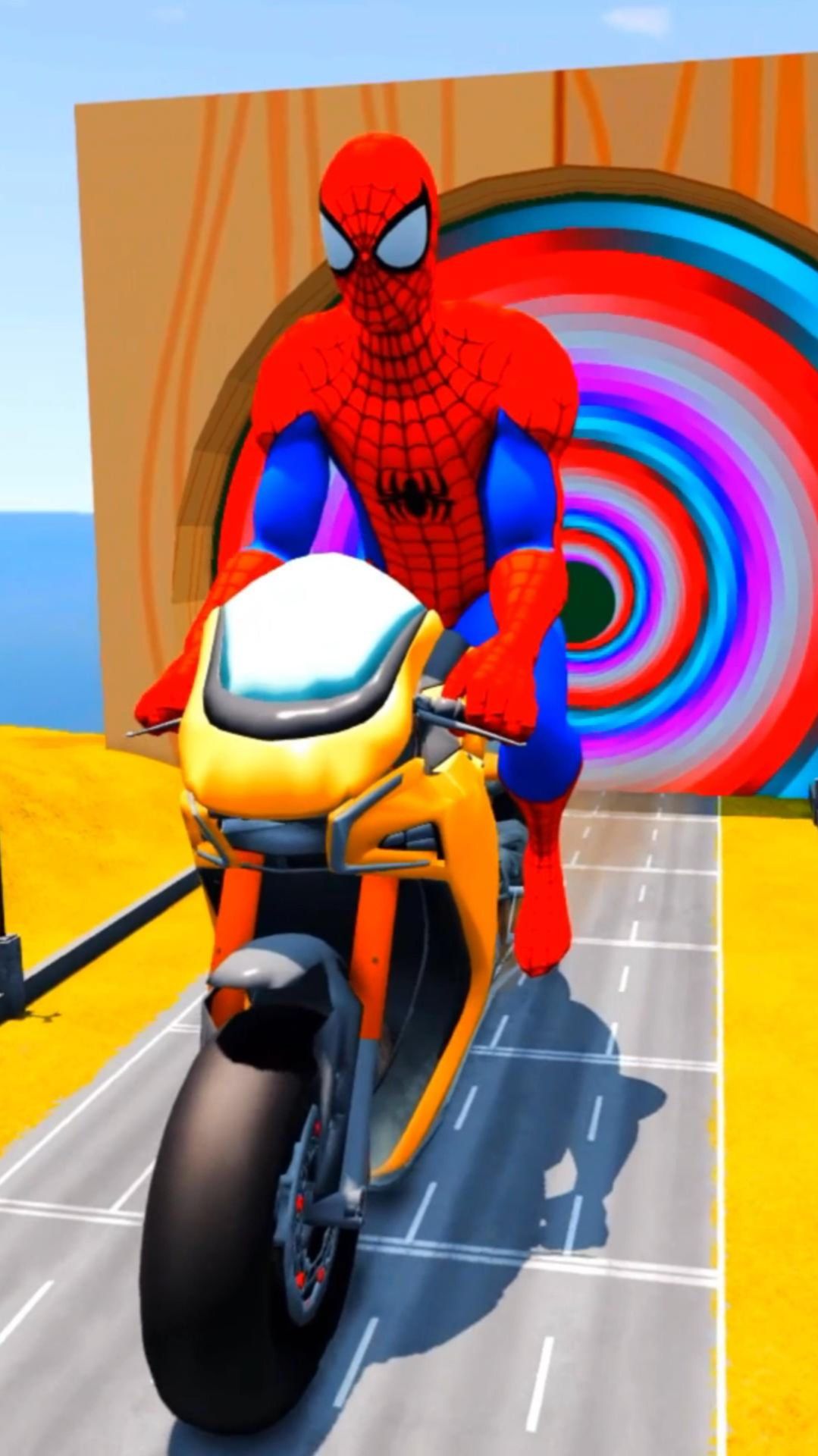 СПАЙДЕРМЕН НА МОТОЦИКЛЕ смотреть онлайн