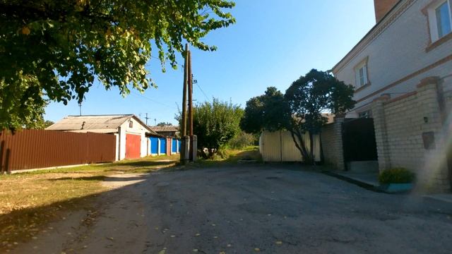 По улицам Вишнёвой балки от Земнухова до Еланской смотреть онлайн