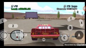Cars (NGC) Gameplay