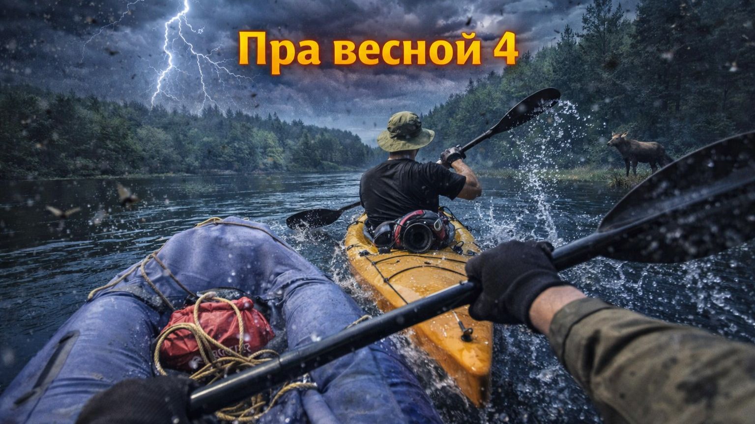 Пра 2024. Одни на реке идём в дичь. Часть 4. смотреть онлайн