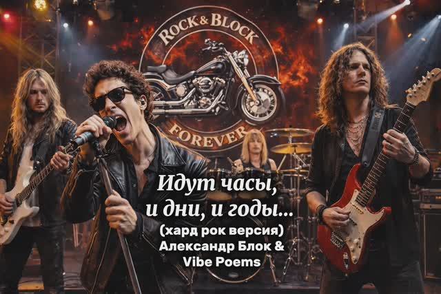 Идут часы, и дни, и годы… (хард рок версия) Александр Блок & Vibe Poems смотреть онлайн