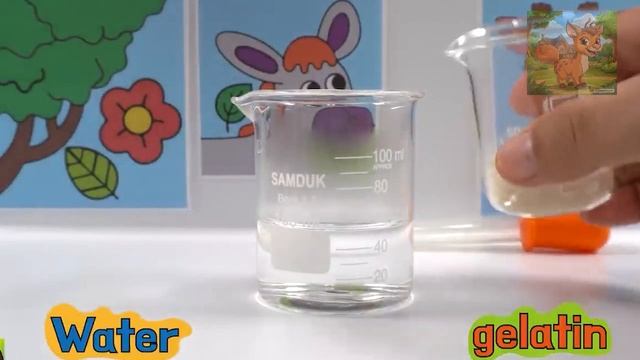 Основы раскрашивания и раскрашивания животных из желе-Жирафа смотреть онлайн