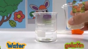 Основы раскрашивания и раскрашивания животных из желе-Жирафа