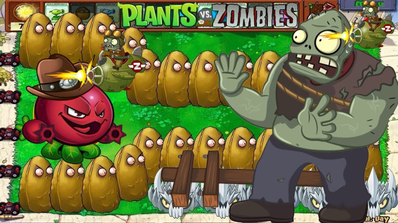 Зомби против растений! Plants vs Zombies ПвЗ PvZ Растения против Зомби смотреть онлайн