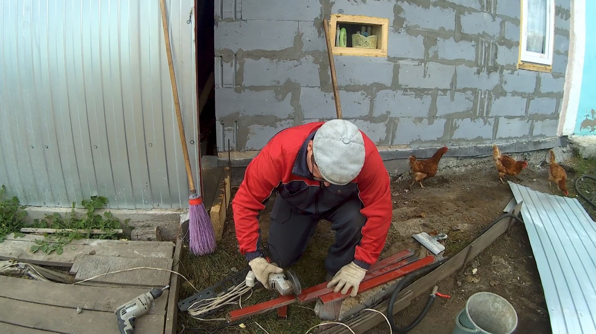 ПОКУПКА СТРОЙ МАТЕРИАЛА, СТРОЙКА. РАБОТА НА УЧАСТКЕ. смотреть онлайн