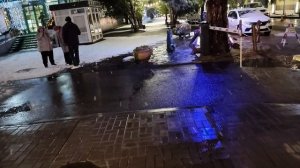 Анапа вечерняя. Снежная сказка! 15 января 2026.