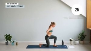growingannanas 20 MIN LOW IMPACT PILATES - Express Workout (Beginner to Moderate, No Equipment)