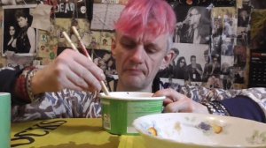 мукбанг пельмени китайские макароны бантик морс черничный соус