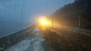 В Сочи в 7.25 утра снегопад.15.01.2026