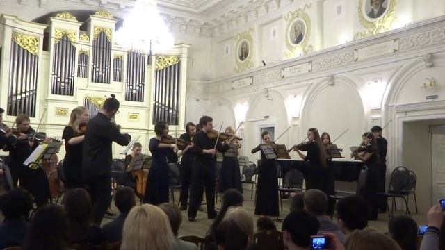 И.С.Бах концерт для 2 скрипок с оркестром ре-минор смотреть онлайн