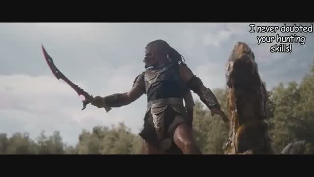 Хищник Планета Смерти | Дэк Против Калиска | Predator Badlands Dek vs Kalisk Bone Bison смотреть онлайн