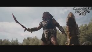 Хищник Планета Смерти | Дэк Против Калиска | Predator Badlands Dek vs Kalisk Bone Bison