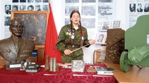 Экскурсовод Гизатуллина Дарина. Экскурсия «Наш Музей Боевой Славы»