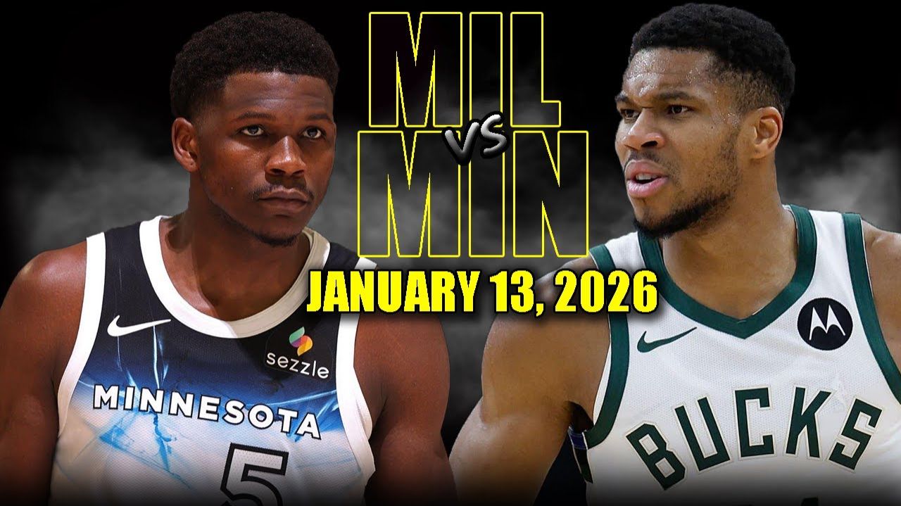 14.01.2026 | ОБЗОР МАТЧА | Милуоки Бакс - Миннесота Тимбервулвз | Highlights смотреть онлайн