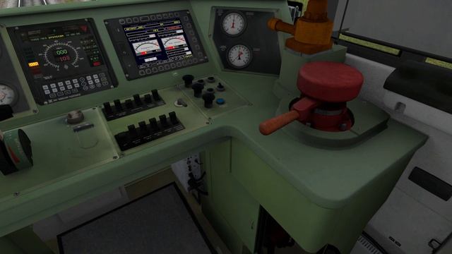 Запуск электровоза ЭП1м в симуляторе Rtrainsim смотреть онлайн