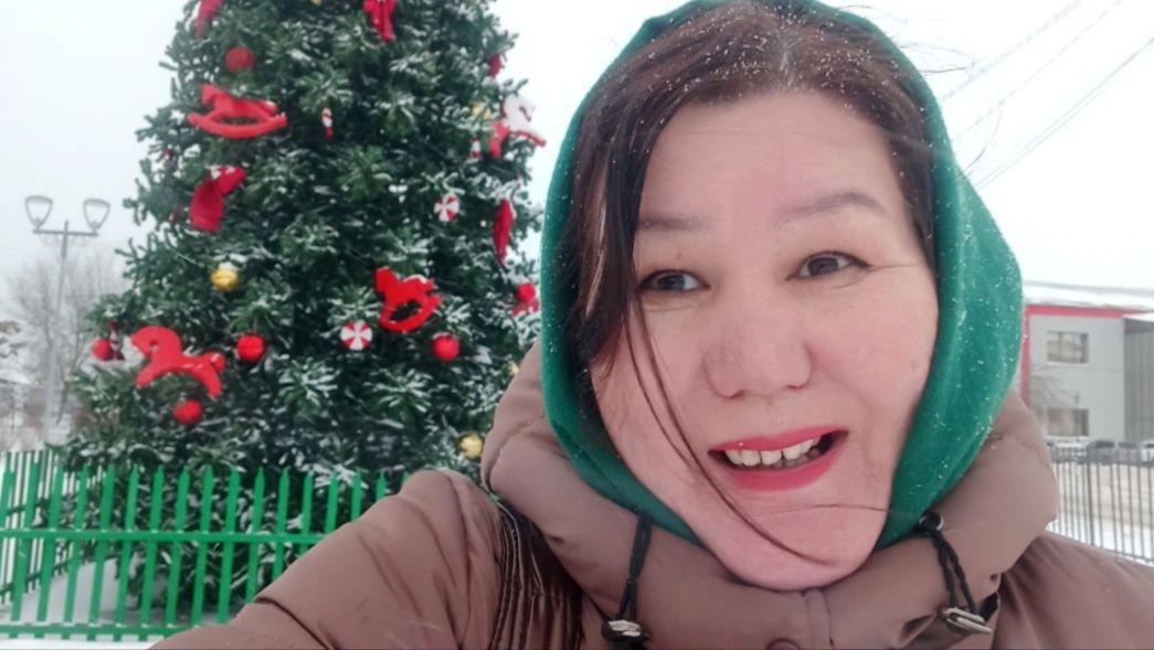 Снегом замело 🤗☃️❄Прогулка по заснеженному городу 🏤Болталка ☺ смотреть онлайн