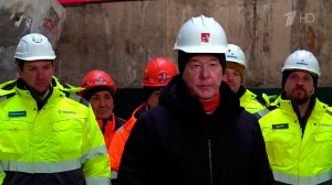 Сергей Собянин дал старт проходке нового тоннеля Рублево-Архангельской линии метрополитена