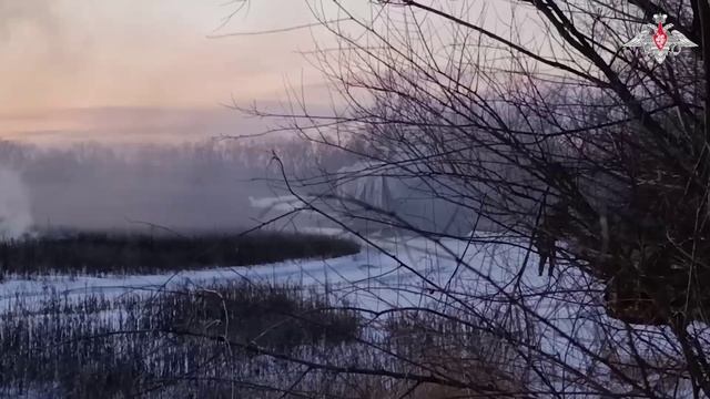 Боевая работа расчетов ТОС «Солнцепёк» и «Тосочка» группировки войск «Центр» смотреть онлайн