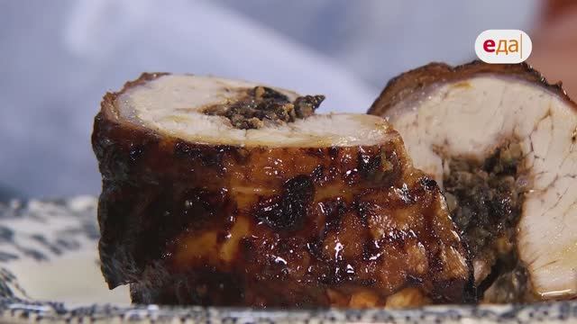 Мясной рулет, фаршированный черносливом и салат с апельсином | Дежурный по кухне 5 /20 смотреть онлайн