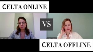 Видео подкаст: отличие между CELTA онлайн и оффлайн