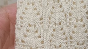 Деккеровочный ажур на вязальной машине