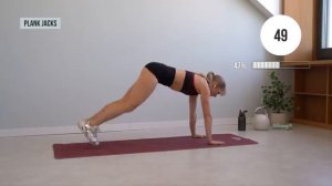 growingannanas DAY 1_ 35 MIN HIIT   ABS Home Workout (LEVEL UP 2.0 CHALLENGE), super sweaty and chal