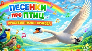 ПЕСЕНКИ ПРО ПТИЦ | КРАСИВЫЕ ПЕСНИ И ПРИРОДА