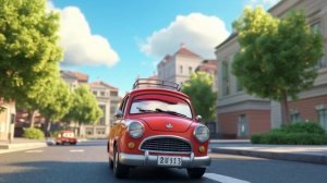 Машинки и цветы мультик