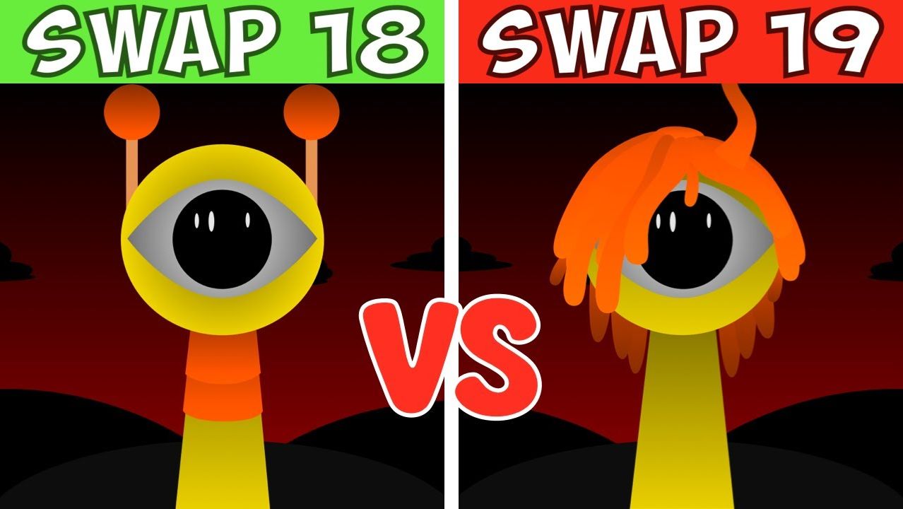 Sprunki Phase 2 SWAP 18 VS SWAP 19 смотреть онлайн