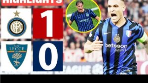 Интер - Лечче 1:0. Обзор матча. 16 тур. 2025/2026