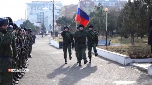 Более 50 новобранцев будут нести пограничную службу в ФСБ России по Дагестану