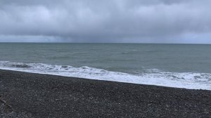 Чёрное море в январе... Слушая Баха...